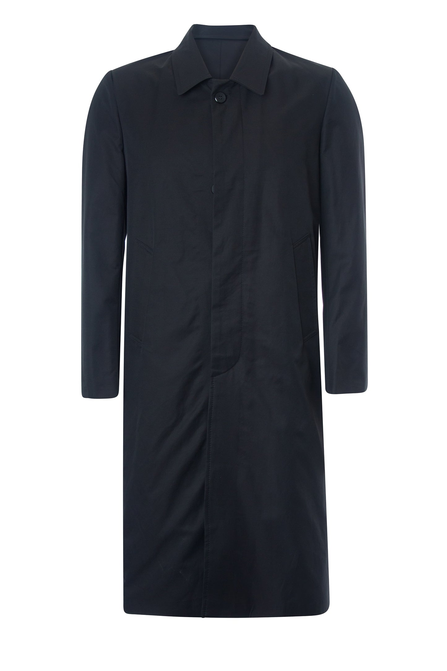 Boys Long Black Rain Coat