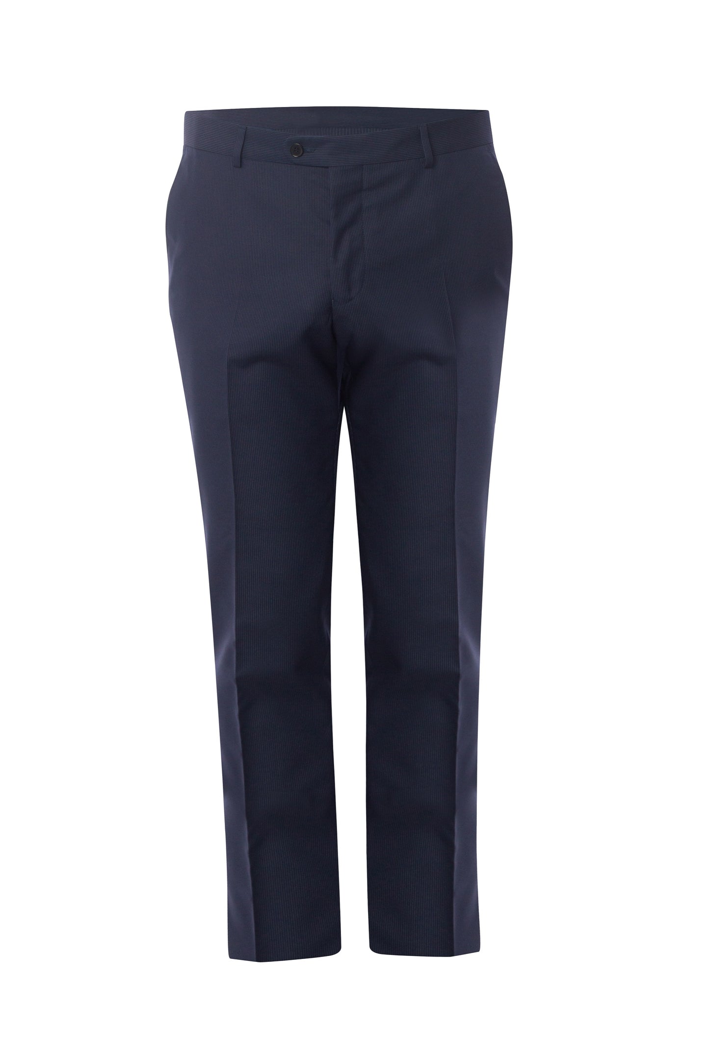 Mens Navy Striped Suit