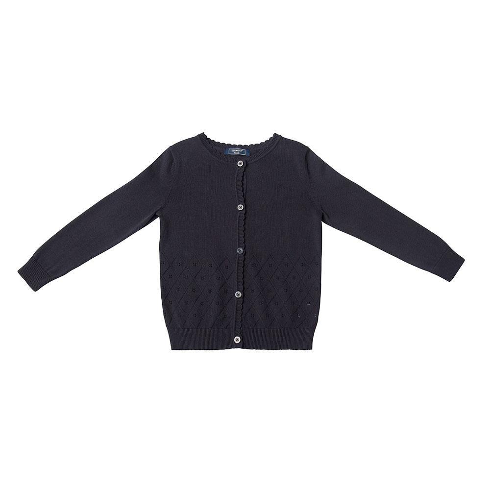 Gril Navy Cardigan - Bernardi Club