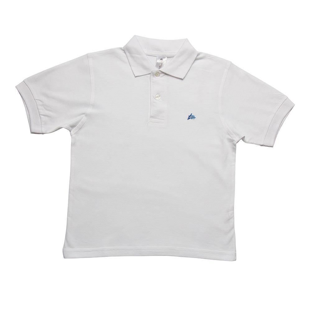 Short Sleeve White Polo Tachkemoni - Bernardi Club