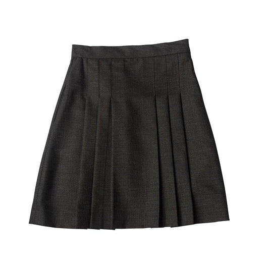 Short Gray Pleated Skirt (Yavne, De Dames) - Bernardi Club